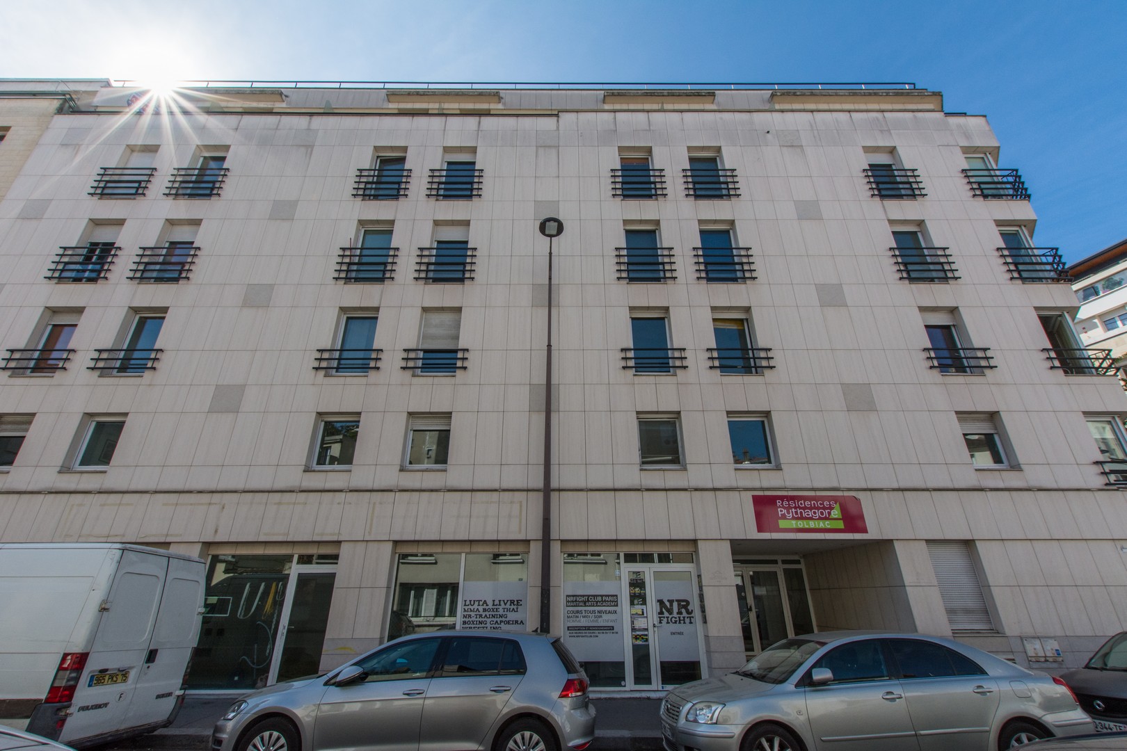 residence pythagore Tolbiac_facade 2